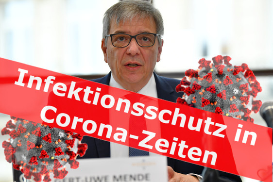 Wiesbadens Oberbürgermeister Gerd Uwe Mende: Ausnahmslos an Corona-Regeln halten.