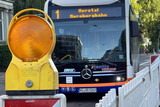 Sperrung des Marschner Weg in Wiesbaden – Busse werden umgeleitet.