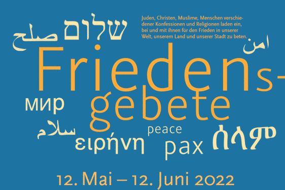 An insgesamt 32 Orten in Wiesbaden und dem Rheingau beten Juden, Christen und Muslime für den Frieden.