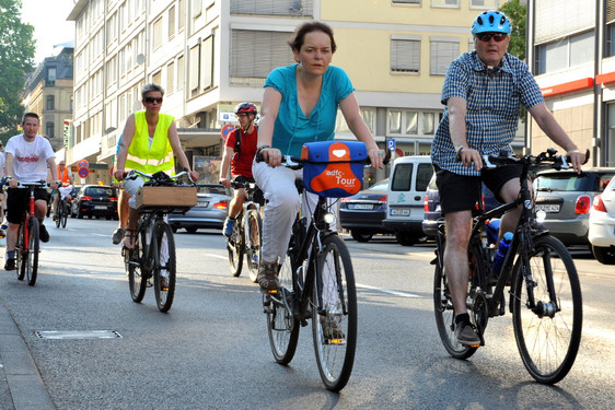 Fahrrad statt Auto: Wiesbaden macht wieder beim Stadtradeln dem Umweltwettbewerb 2018 mit.