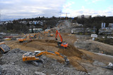 Aufräumarbeiten an der Salzbachtalbrücke schreiten voran. Dieses Foto ist am 22. November entstanden