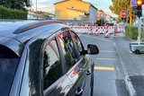 Bauarbeiten in der Wiesbadener Straße führen zu Verkehrsbehinderungen. Die Straße "Im Fort Montebello" in Mainz-Kastel ist dazu voll gesperrt.