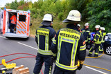 Feuerwehr Wiesbaden war an dem "heißen" Freitag von einem zum anderen Einsatz unterwegs.   Brände, Unfälle und andere Hilfeleistungen mussten bewältigt werden.