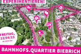 Zukunftswerkstatt "Bahnhofs.Quartier Biebrich – der inklusive 15-Minuten-Stadtteil“. Expedition durch das Viertel.