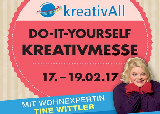 Bastelmesse kreativALL mit Wohnexpertin Tine Wittler