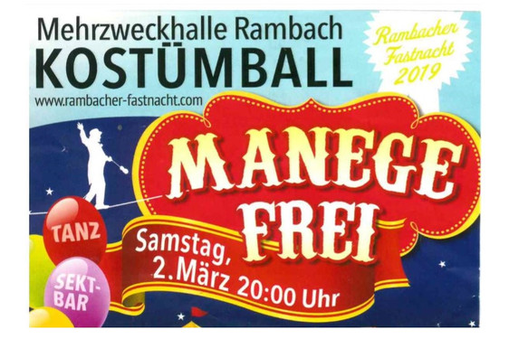 Manege frei für den Rambacher Fastnachts Kostümball.
