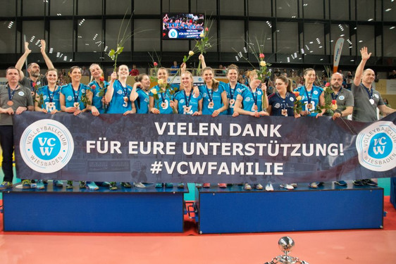 VC Wiesbaden verliert zweites Playoff-Halbfinale gegen Schwerin