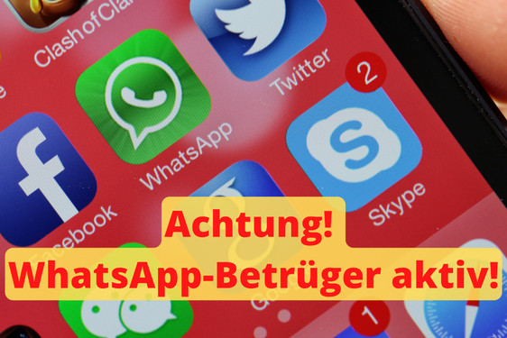 WhatsApp-Betrüger drängen Wiesbadenerin im Chat dazu, ihnen eine größere Summe Geld zu überweisen.