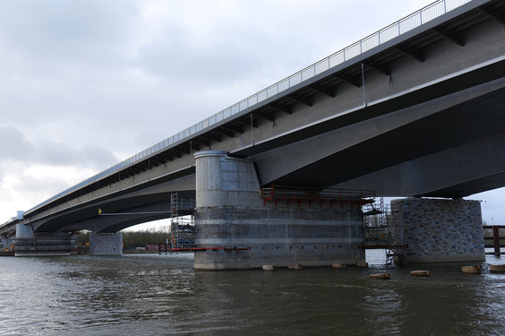 Bauarbeiten an der Schiersteiner Brücke stehen an