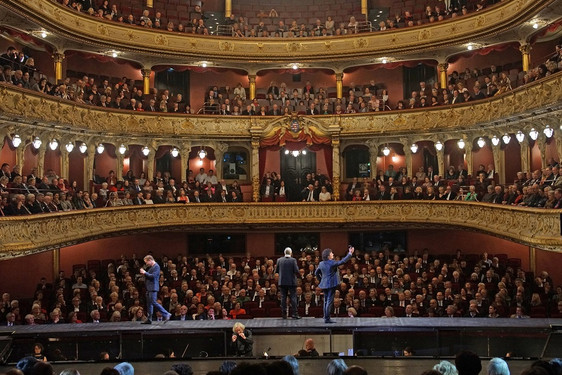 Blick ins Große Haus des Hessischen Staatstheaters, Wiesbaden