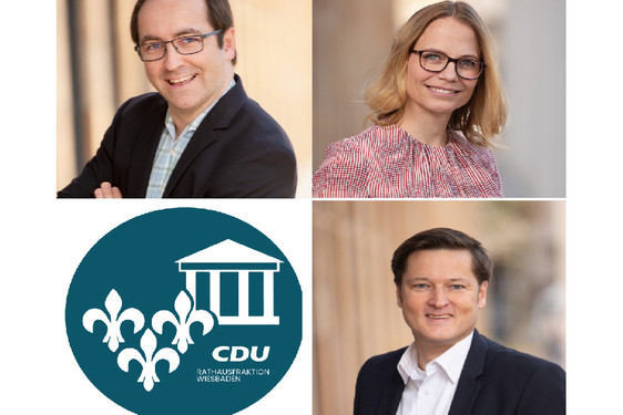 CDU hat Kandidaten für die Dezernentenwahl am 2. Mai 2923 nominiert:  Dr. Heike Jäger, Marc C. Dahlen und André Weck