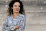 Die Schauspielerin, Regisseurin und Autorin Adriana Altaras kuratiert die Wiesbadener Literaturtage 2023.