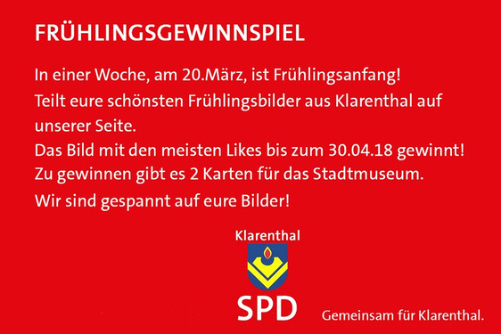 Fotowettbewerb der SPD Klarenthal