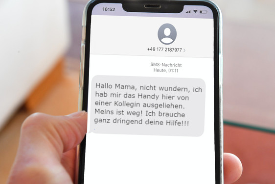 "WhatsApp"-Betrüger schrieben am Montag Wiesbadenerin eine Nachricht und gaben sich als Tochter aus.