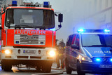 Ereignisreiche Silvesternacht (2017/2018) für Feuerwehr und Rettungsdienst in Wiesbaden. Einsatzkräfte mussten über 150 Einsätze ausrücken.