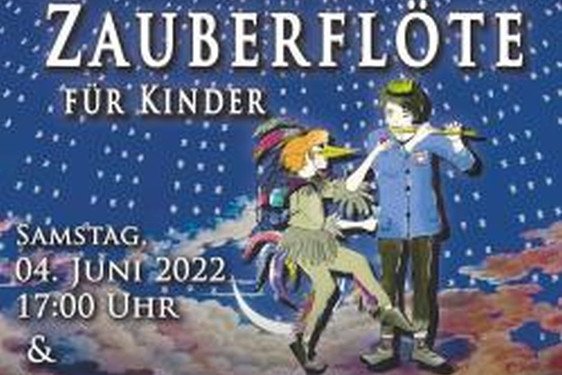 Der Rheingauer Kinder- und Jugendchor St. Martin bringt die Zauberflöte in Wiesbaden-Sonnenberg in einfacher Form mit viel Freude und Witz auf die Bühne.