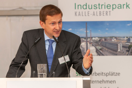 (Geschäftsleitung InfraServ Wiesbaden), Michael Boddenberg (Finanzminister Hessen), Jörg Kreutzer