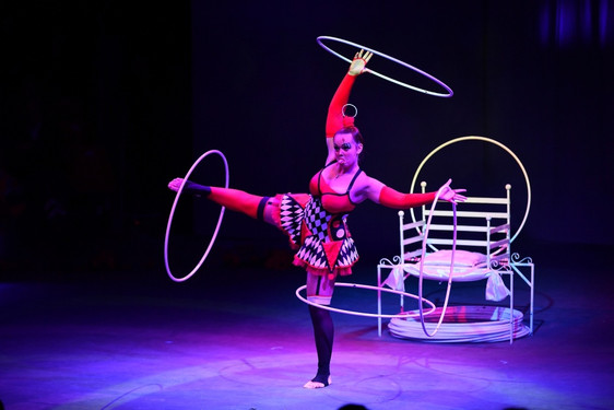 Wunderbare Artistik präsentierte der European Youth Circus stets vor ausverkauften Haus.