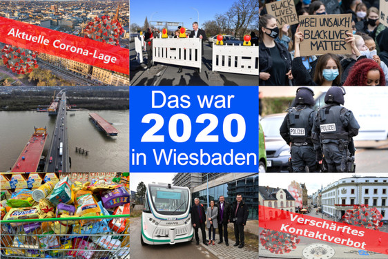 Jahresrückblick 2020 von Wiesbadenaktuell.de: Das Corona-Jahr!