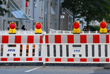 Wilhelm-Busch-Straße in Wiesbaden-Schierstein wegen Bauarbeiten gesperrt.