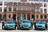 Die Stadtpolizei Wiesbaden hat ihre Fahrzeugflotte vergrößert.