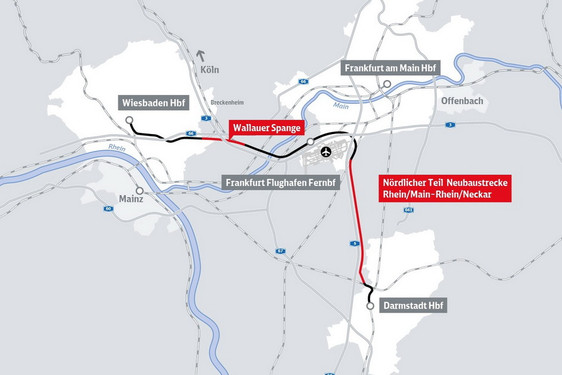 Wallauer Spange soll Wiesbaden direkt mit dem Frankfurter Flughafen verbinden