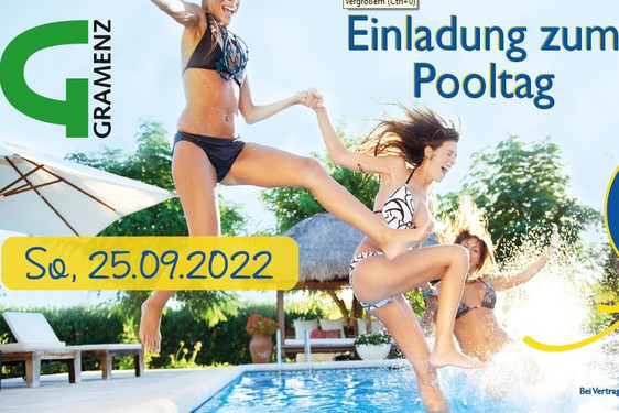 Die Firma Gramenz lädt zum „Pooltag“ nach Wiesbaden-Erbenheim. Egal, ob Sie es sich im Pool entspannt bequem machen oder das naturnahe Erlebnis im Freiformpool mit Wasserfall genießen möchten: An diesem Tag stehen alle Badefreuden offen.