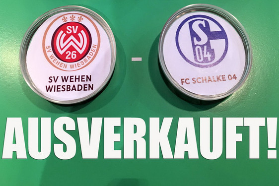DFB-Pokalspiel SV Wehen Wiesbaden gegen Bundesligisten FC Schalke 04 ist ausverkauft