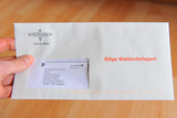 Wahlbenachrichtigungen zur Bundestagswahl 2021 werden in den kommenden Tagen in Wiesbaden zugestellt.