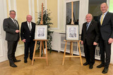 Oberbürgermeister und Stadtverordnetenvorsteher der Stadt Wiesbaden haben das Engagement von Horst Klee und Wolfgang Nickel gewürdigt. Beide CDU-Politiker sind seit 50 Jahre für die Stadt Wiesbaden und das Land Hessen aktiv.