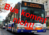 Busausfälle in Wiesbaden