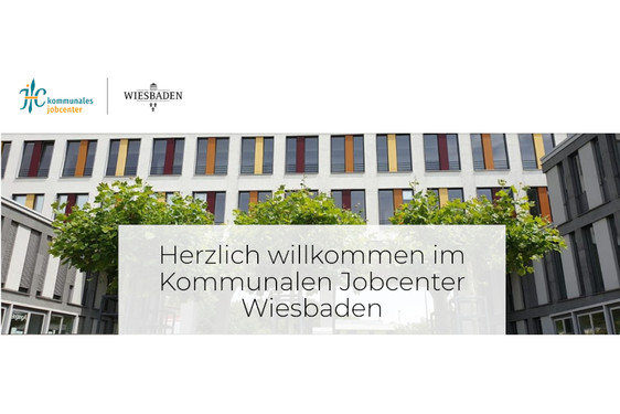Der neue Internetauftritt des Kommunalen Jobsenters Wiesbaden.