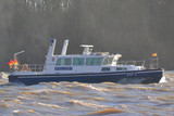 Gewässerverunreinigung auf dem Rhein und im Schiersteiner Hafen