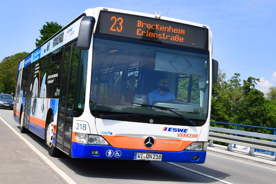 Umleitung von mehreren Buslinien in Wiesbaden-Dotzheim
