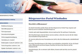 Bürgerservice-Portal Wiesbaden: Standesamt und Bürgerbüro mit digitalem Briefkasten für Dokumente und Nachweise