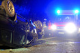 In der Nacht zum Samstag kam es in Wiesbaden-Dotzheim zu einem schweren Verkehrsunfall, bei dem ein Baby schwere Verletzungen erlitt. Der Fahrer und gleichzeitig der Fahrer  flüchtete.