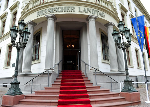 Hessischer Landtag in Wiesbaden