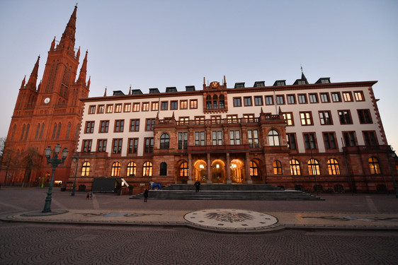 Verschiedene Ausschüsse der Stadtverordnetenversammlung tagen im Wiesbadener Rathaus