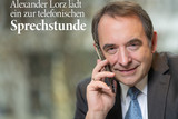Telefonische Bürgersprechstunde von Prof. Dr. R. Alexander Lorz MdL