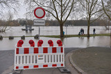 Das Hochwasser am Rhein bei Mainz hat die Meldestufe 1 erreicht