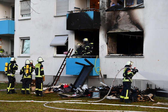 Erdgeschosswohnung in Biebrich ausgebrannt
