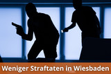 Kriminalstatistik 2021: Weniger Gewaltkriminalität dafür mehr Wohnungseinbrüche und Sexualdelikte. Außerdem gibt es eine Zunahme bei der Straßenkriminalität in Wiesbaden