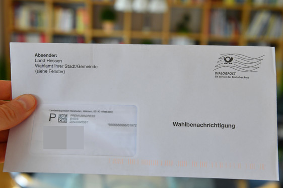 Briefwahl-Unterlagen für Europa- und OB-Wahl in Wiesbaden noch schnell beantragen.