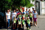 SCHUFA Mitarbeiter begleiteten Kinder der Kita Welfenstraße auf einen Ausflug in den Tier- und Pflanzenpark Fasanerie in Wiesbaden