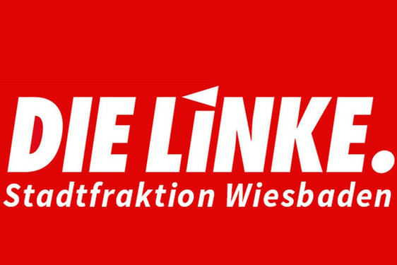 Logo DIE LINKE Stadtfraktion Wiesbaden