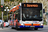 Neue Streiks bei privaten Bus-Unternehmen in Hessen ab Freitag. Auch einzelne Linien in Wiesbaden sind davon betroffen.