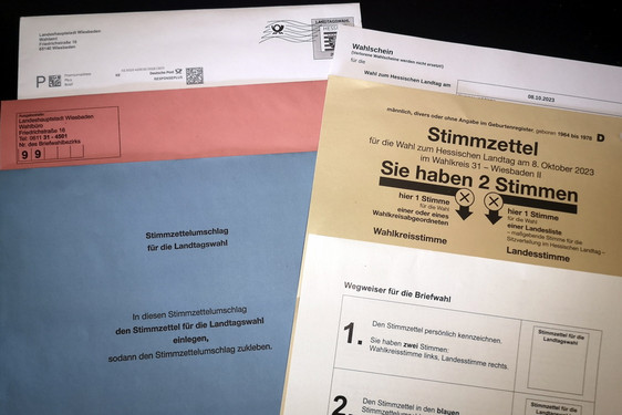 Hinweise zur Landtagswahl in Hessen am 8. Oktober. Auch ohne Wahlbenachrichtigung am 8. Oktober wählen