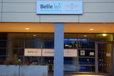 Eingang der Musterausstellung "Belle Wi" in Dotzheim