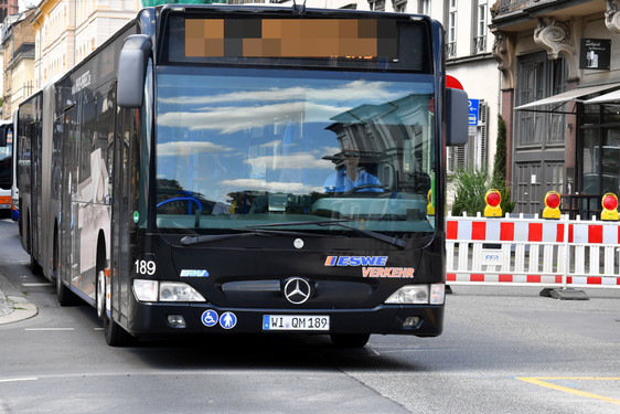 Busumleitungen wegen des Ikano Bank City Marathons am Samstag und Sonntag in Wiesbaden.