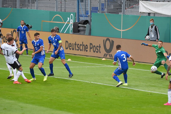 Deutsche U21 spielte am Donnerstag in der Wiesbadener BRITA Arena